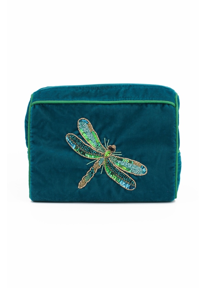 MyDoris | Medium Blue Dragonfly Pouch