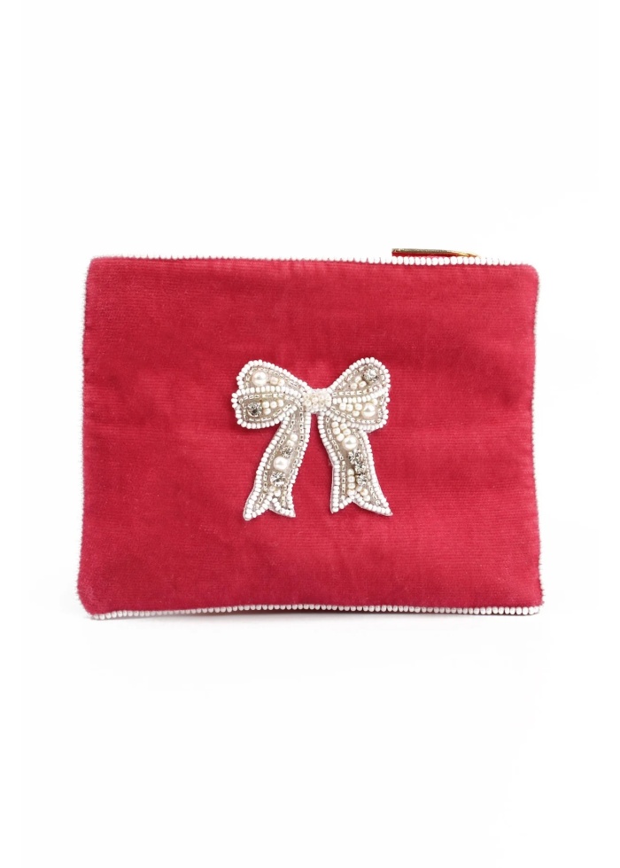 MyDoris | Pearl Bow Small Pouch