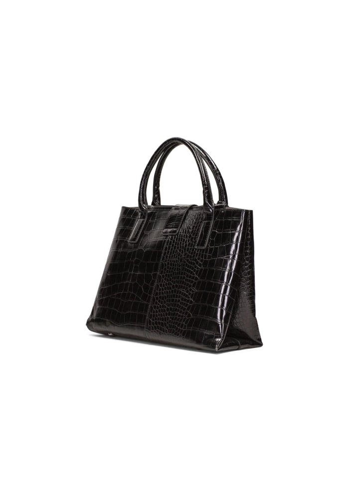 Croc Effect Handbag