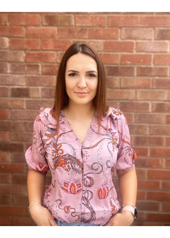 Stardust | Print Blouse