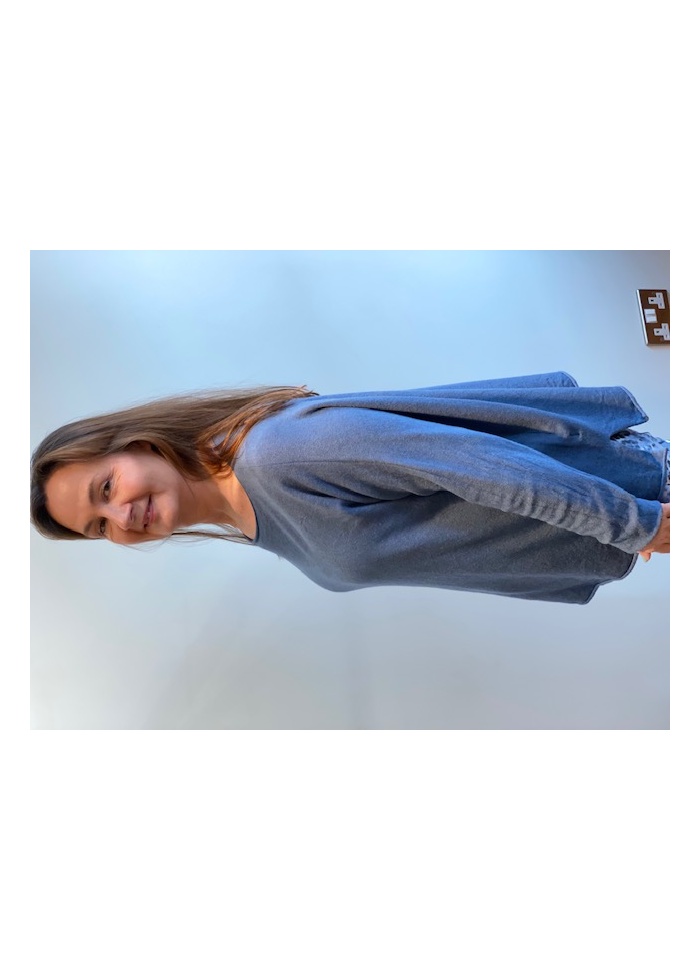 Lulu | Blue Roundneck Jumper