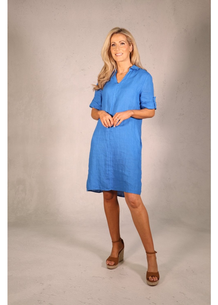 Deck | Linen Collar Dress