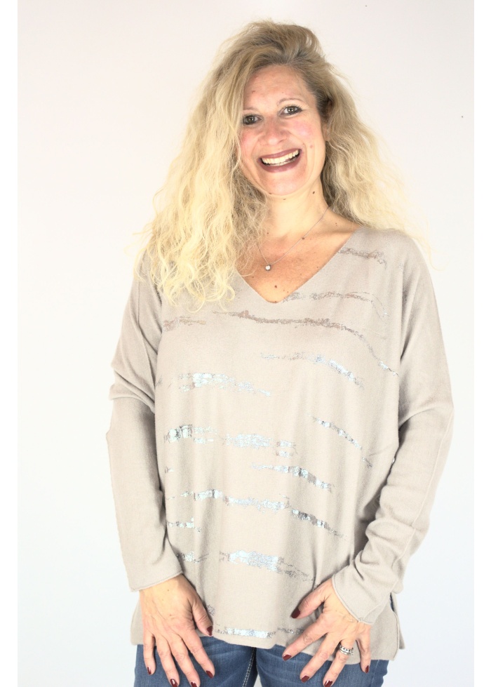 Deck | Zebra Foil Jumper