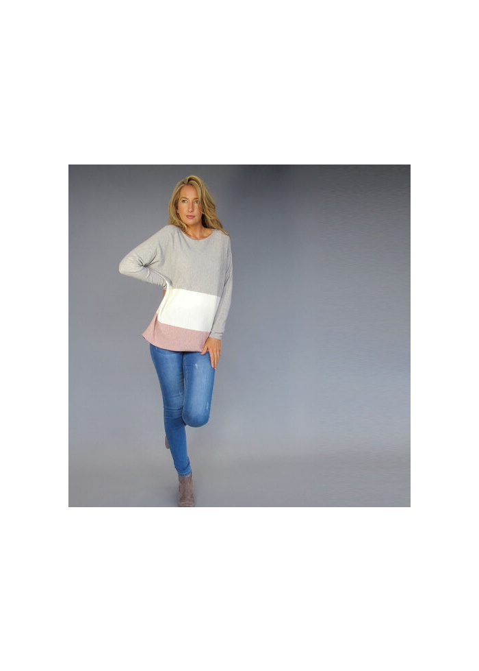 Deck | Colour Block Jumper