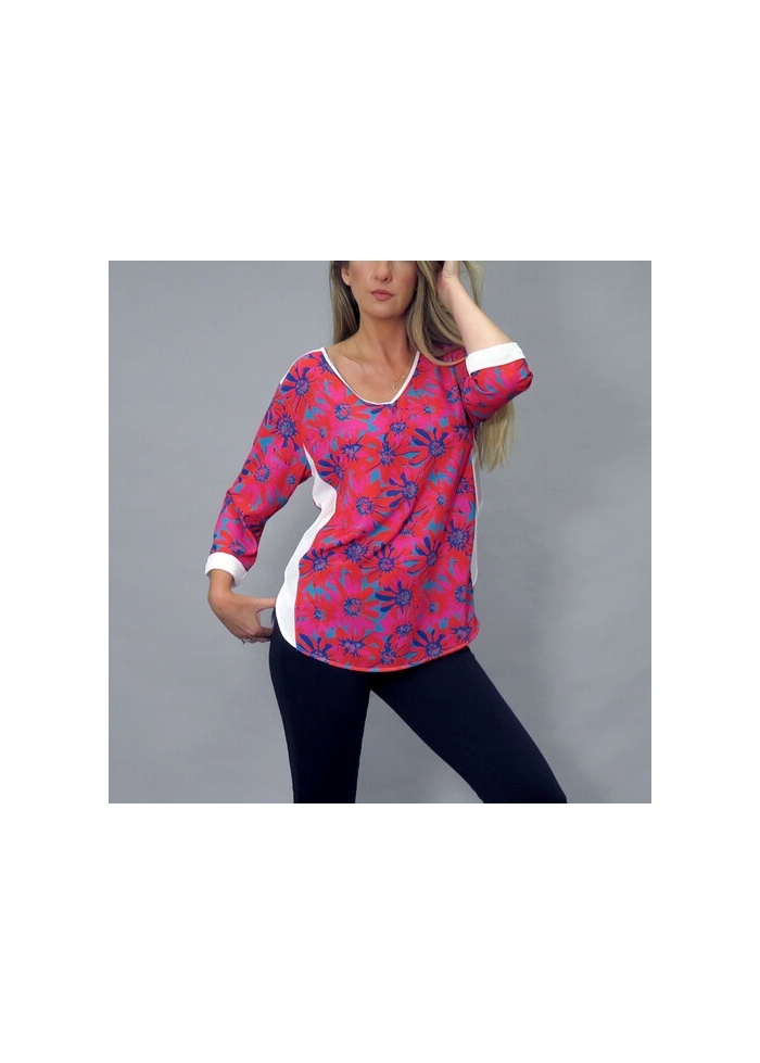 Deck | Flower Print Top