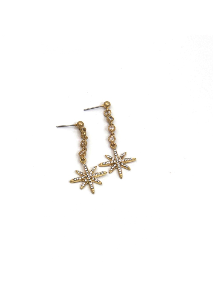 Envy | Gold Star Earrings
