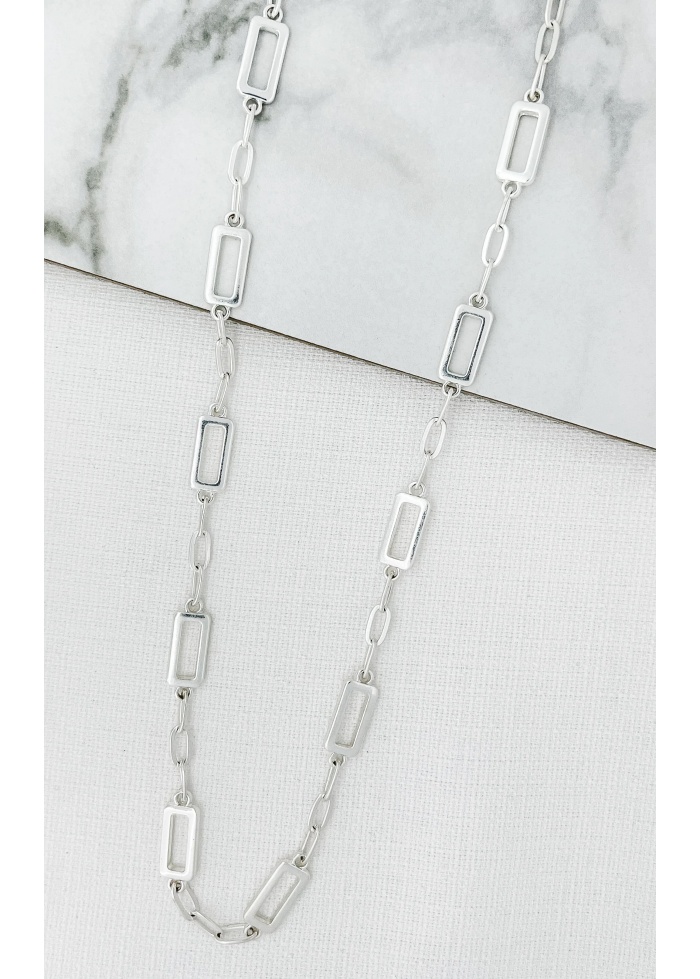 Envy | Long Rectangular Necklace