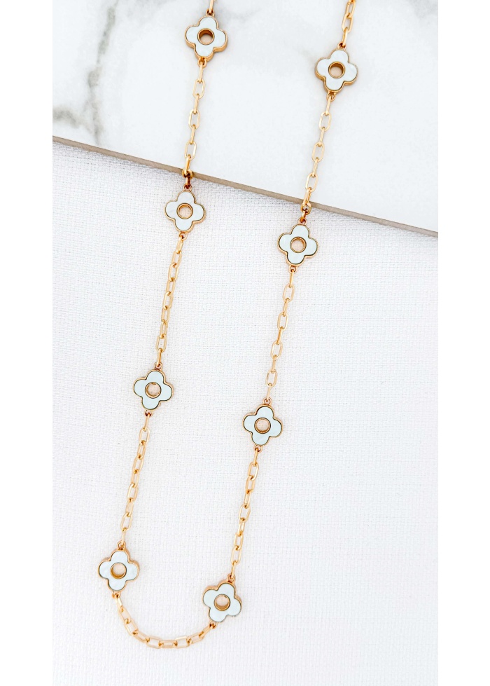 Envy | Open Clover Necklace