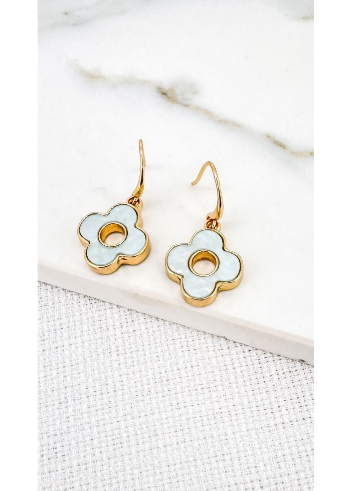 Envy | Clover Drop Earrings
