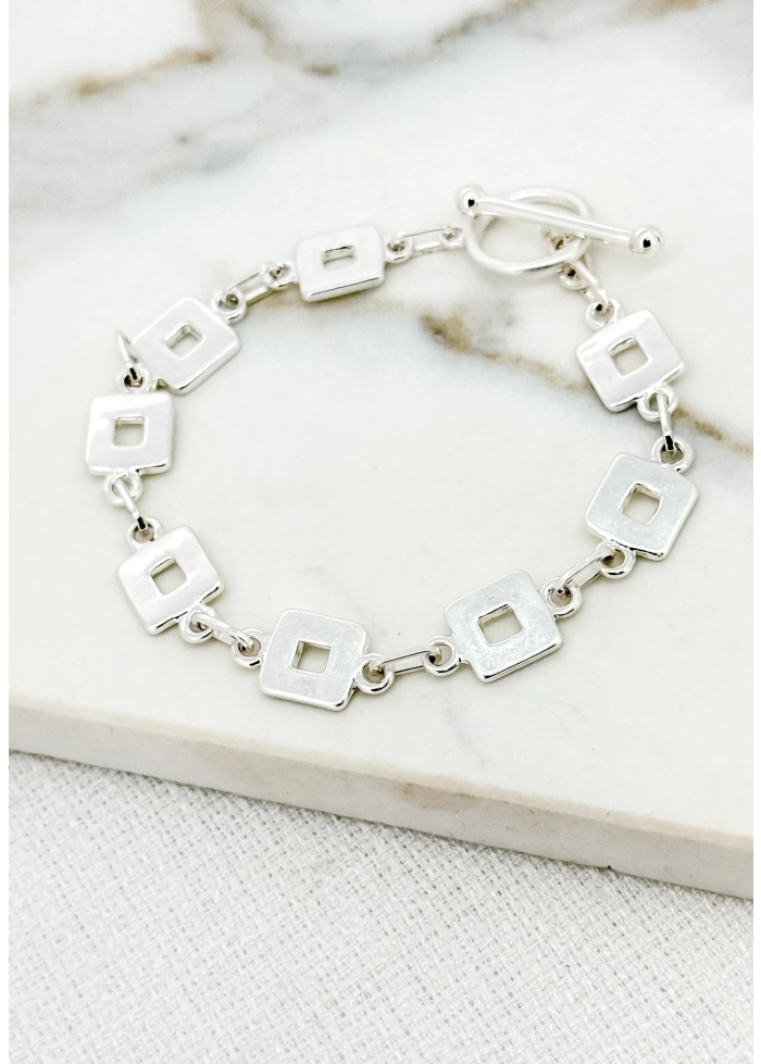 Envy | Square Link Bracelet