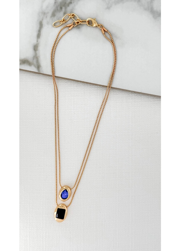 Envy | Double Pendant Necklace