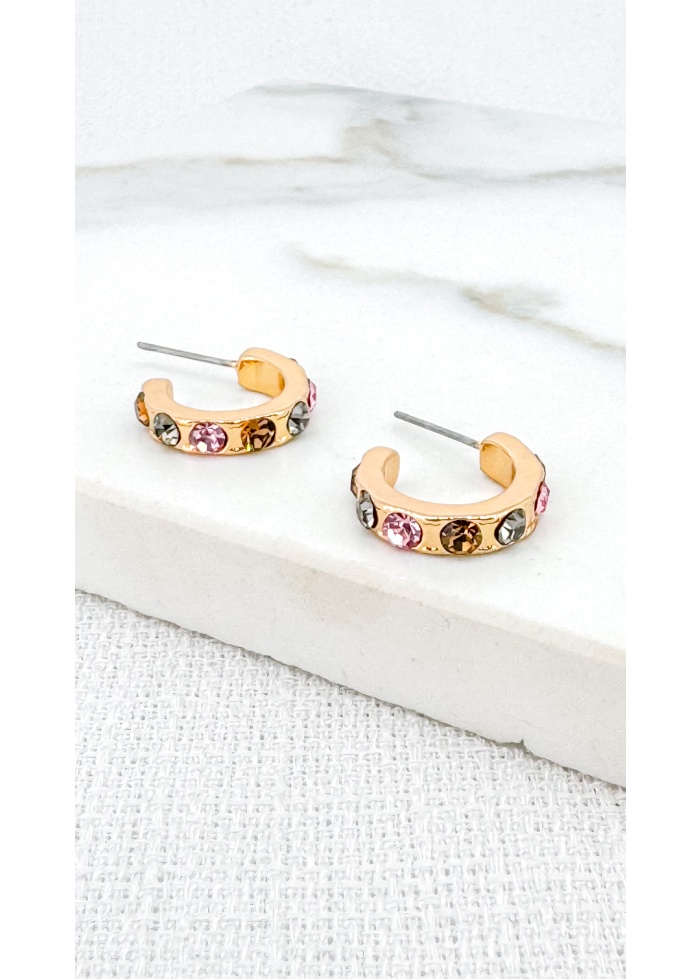 Envy | Crystal Hoops