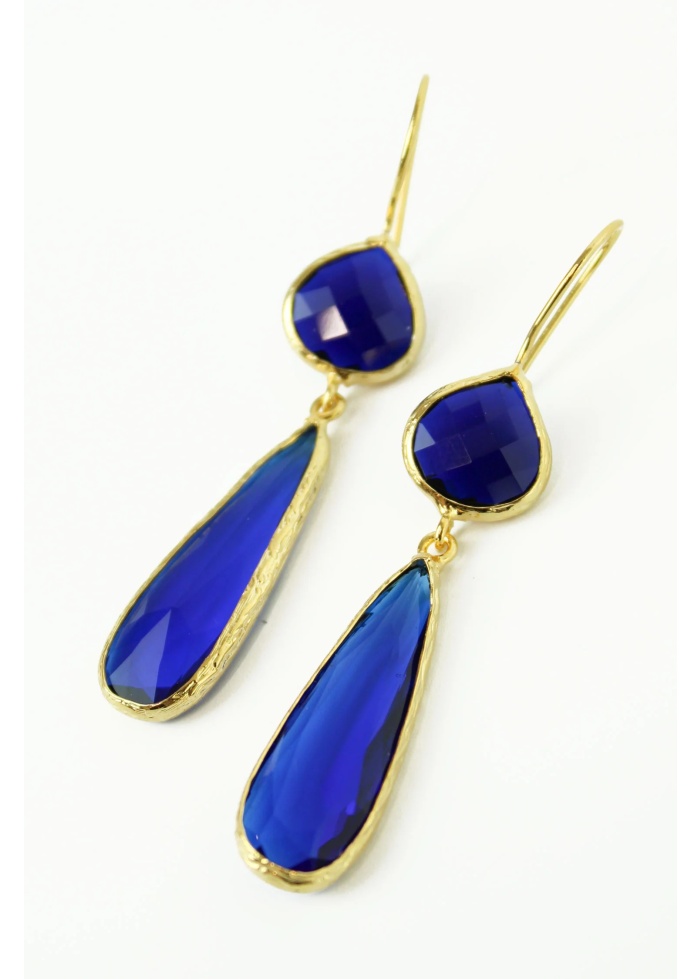 MyDoris | Blue Drop Earrings