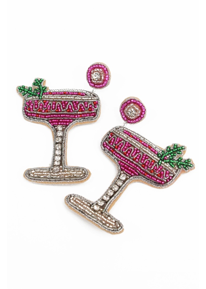 MyDoris | Berry Fizz Cocktail Earrings