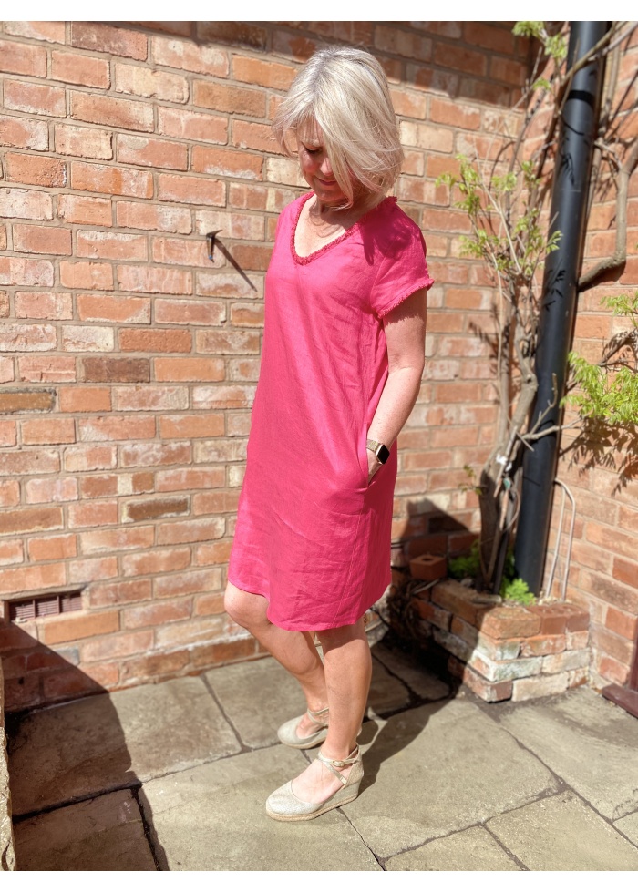 Foil | Fringe Benefits Dress