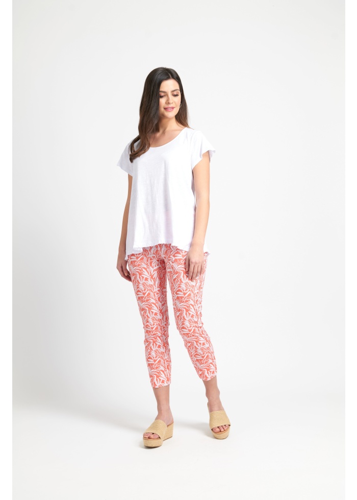 Foil | Fuss Free Capri Trouser