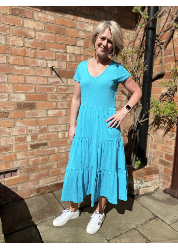 Foil | The Coast is Tier Dress