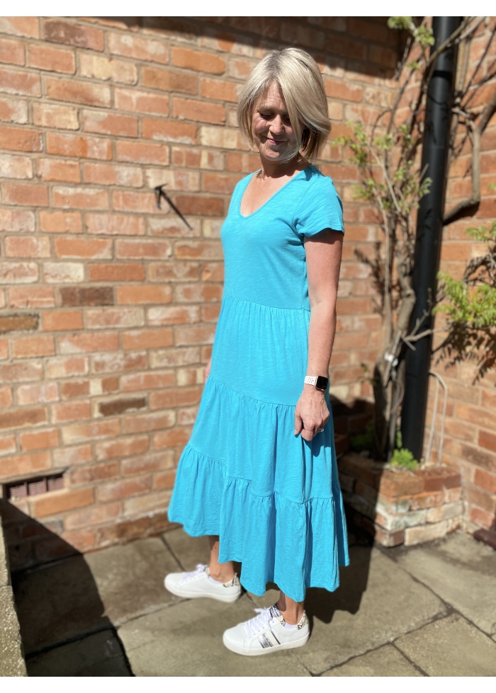 Foil | The Coast is Tier Dress