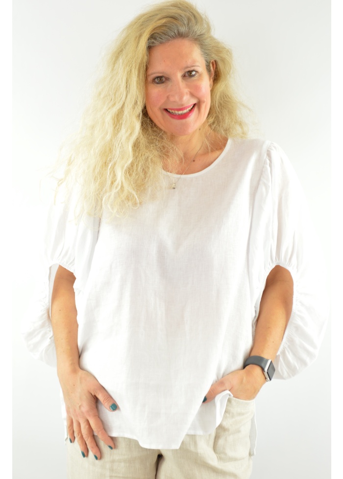 Foil | Eb & Flow Linen Top