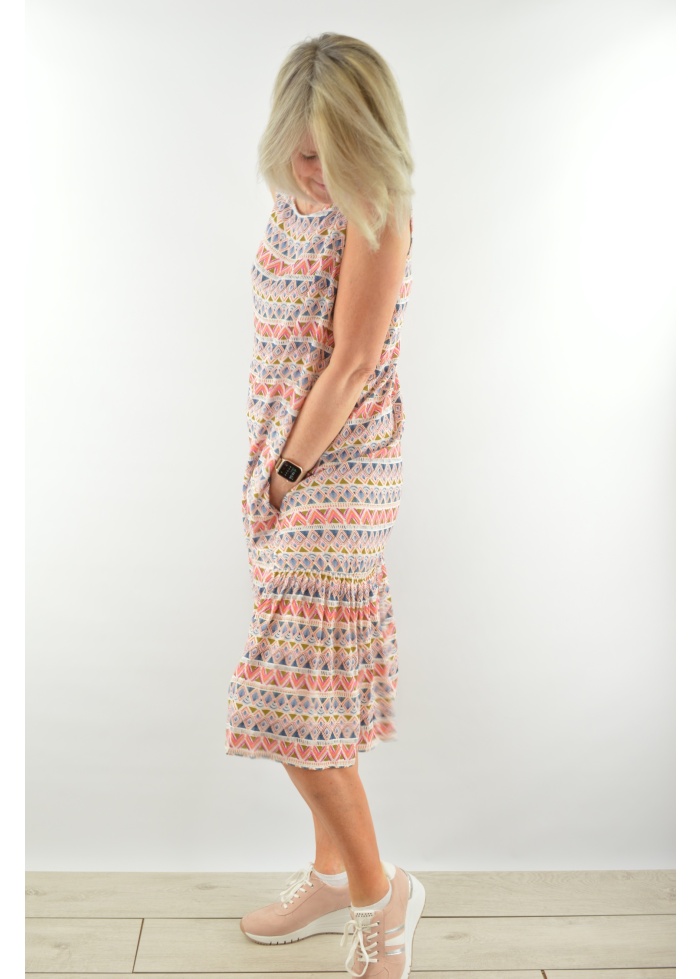 Foil | Frill & Grace Dress