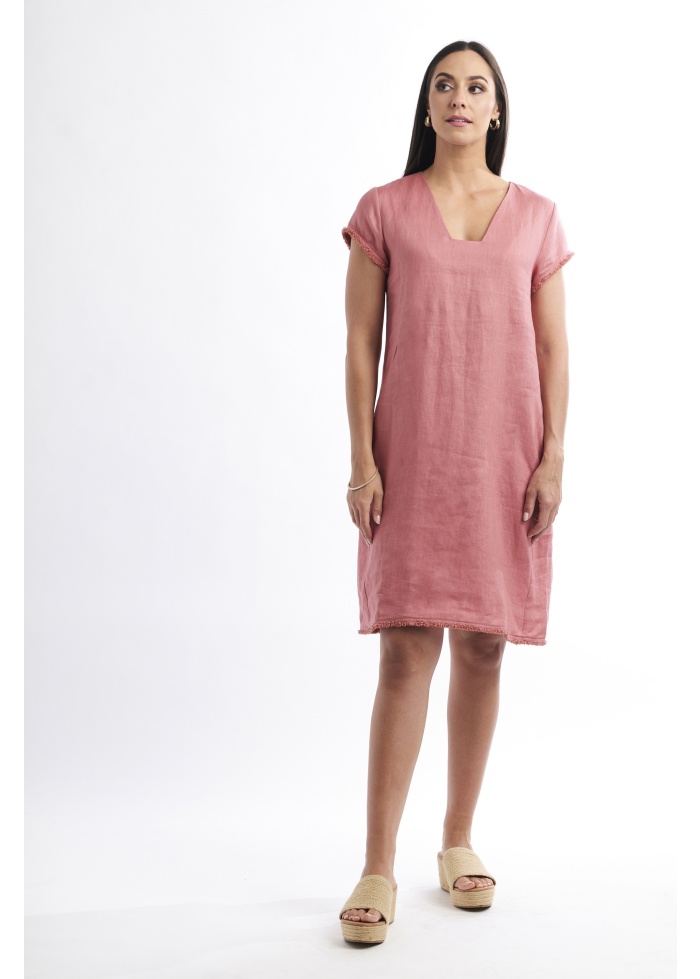 Foil | Fringe Benefits Dress