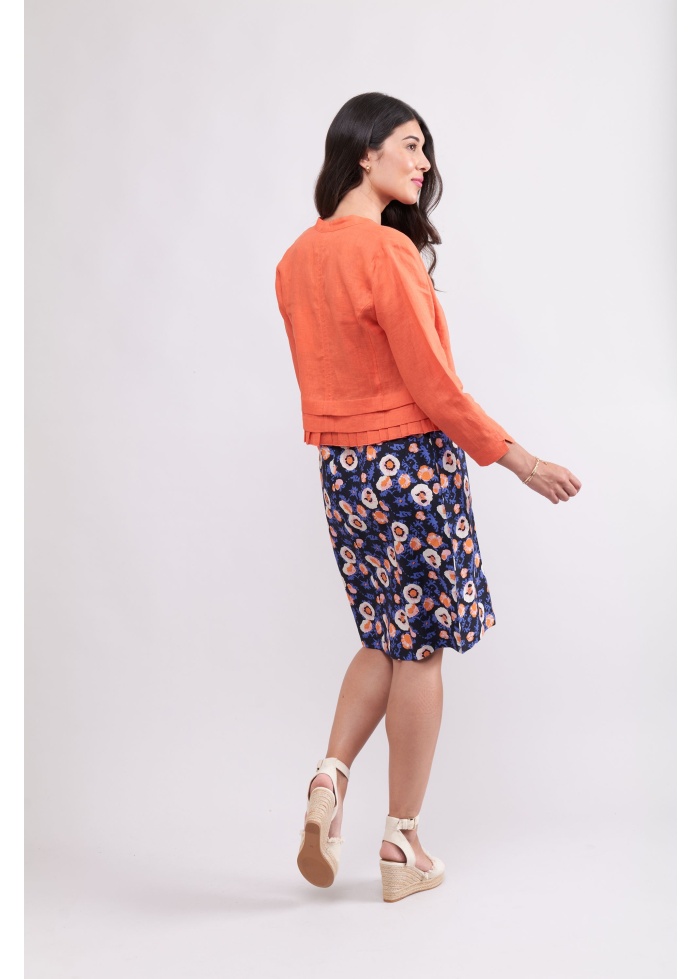 Foil | Pleat Dreams Jacket Nectarine