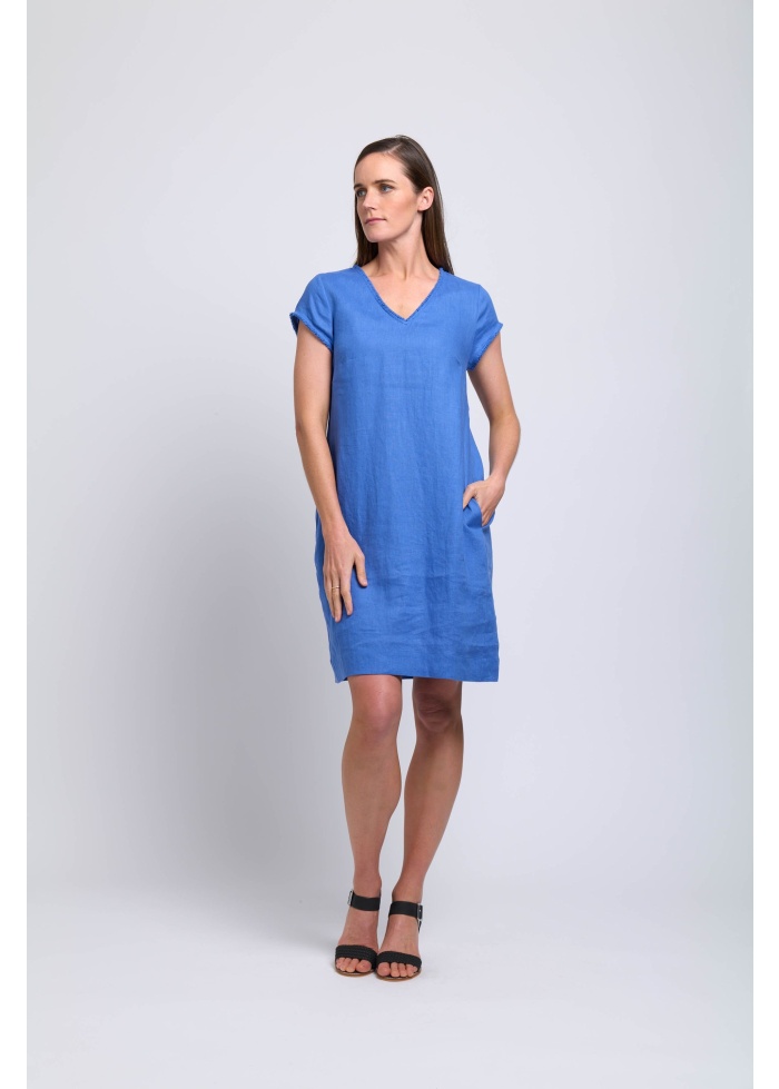 Foil | Fringe Festival Dress Bold Blue