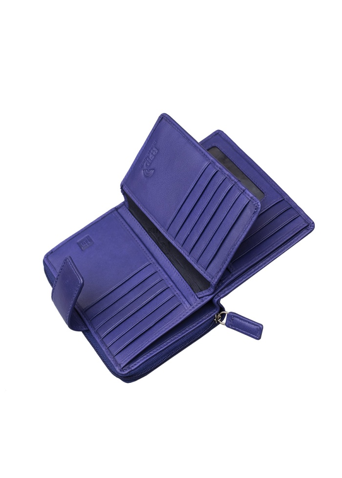 Firelog | Purple Leather Purse