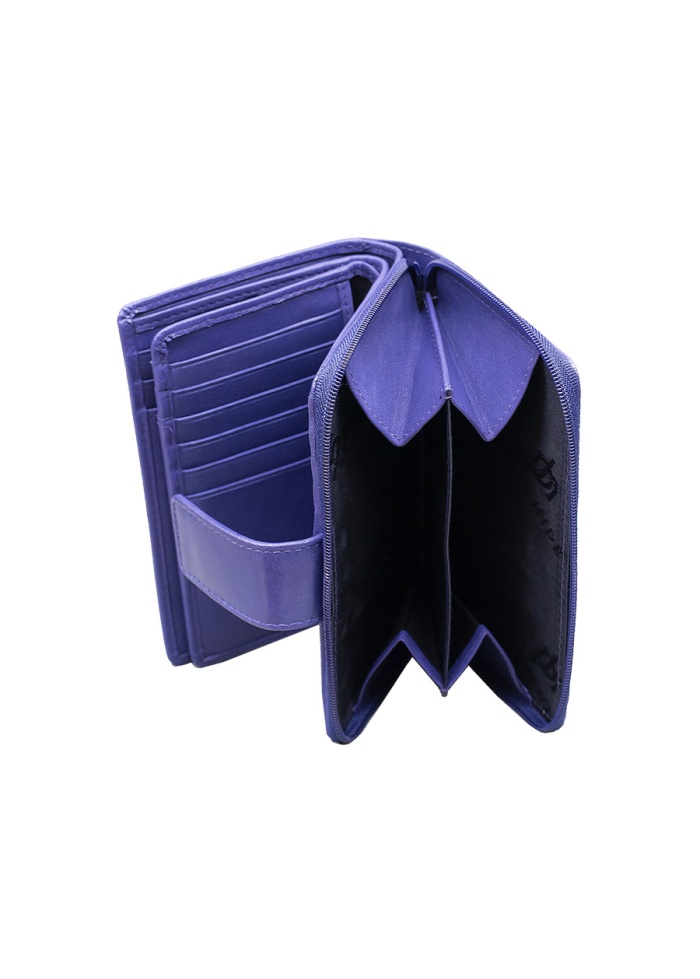 Firelog | Purple Leather Purse