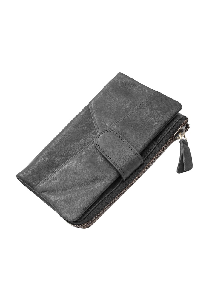 Firelog | Soft Leather Black Purse 