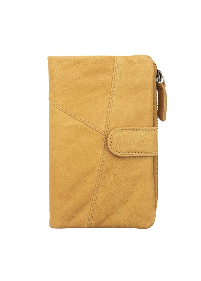 Firelog | Soft Leather Mustard Purse