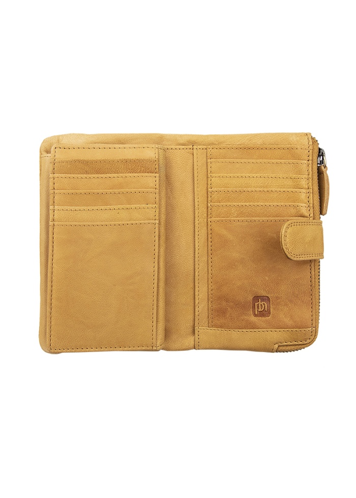 Firelog | Soft Leather Mustard Purse