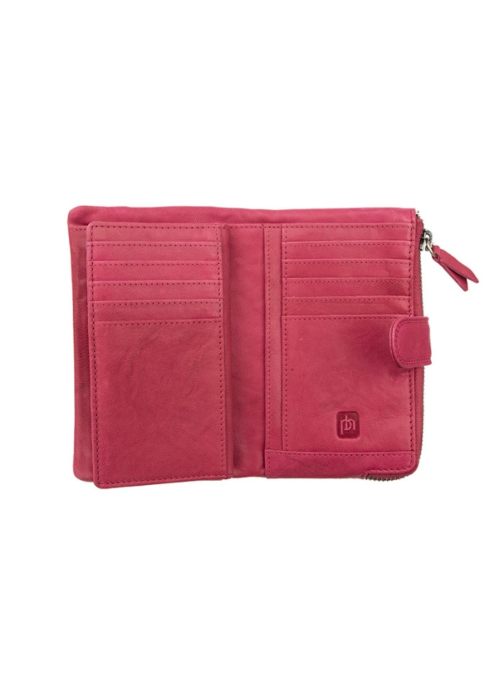Firelog | Soft Leather Pink Purse