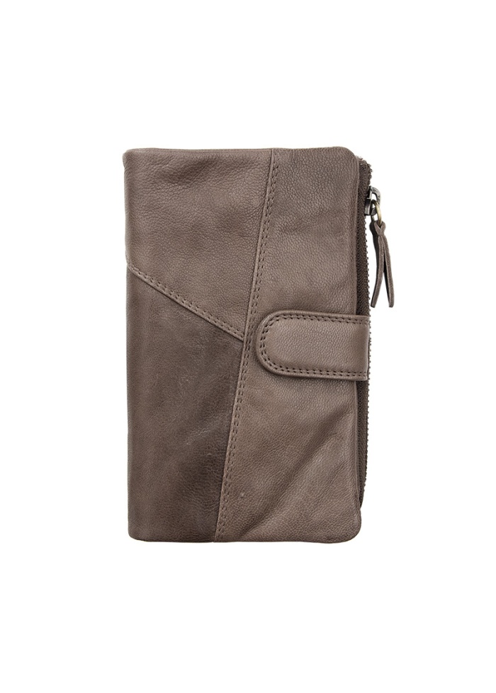 Firelog | Soft Leather Taupe Purse