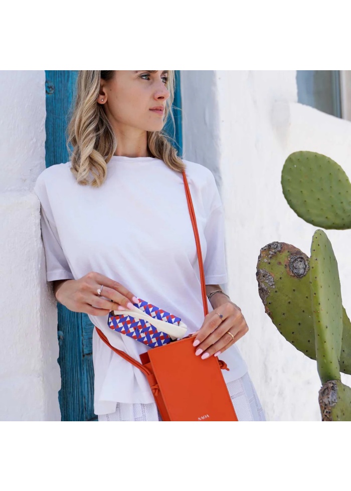 NAOA | Apple Leather Slim Glasses Case Weave