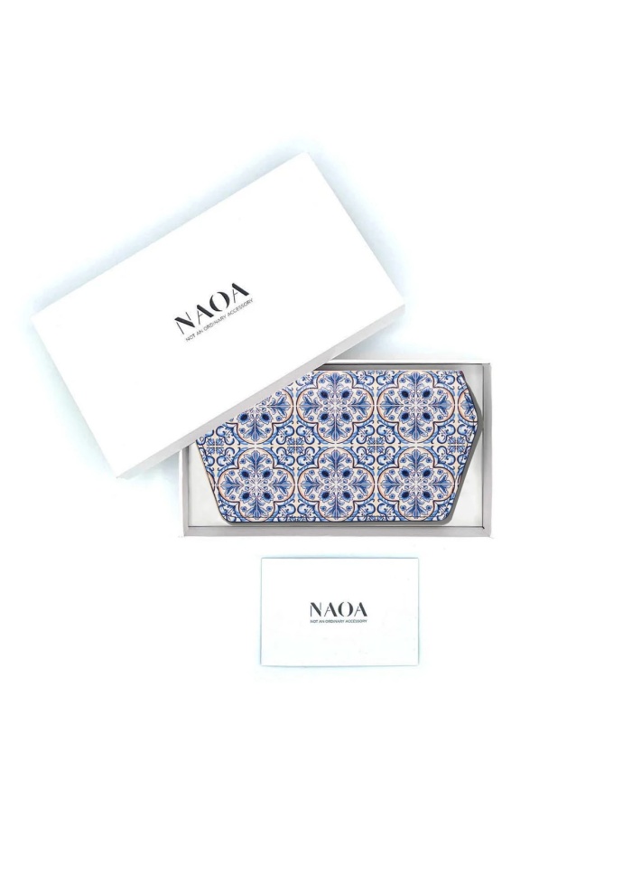 NAOA | Apple Leather Slim Glasses Case Amalfi