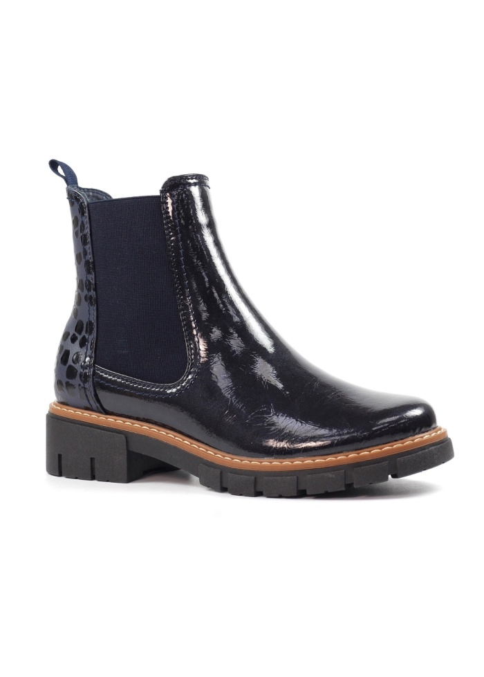 Lunar | Peace Navy Ankle Boot