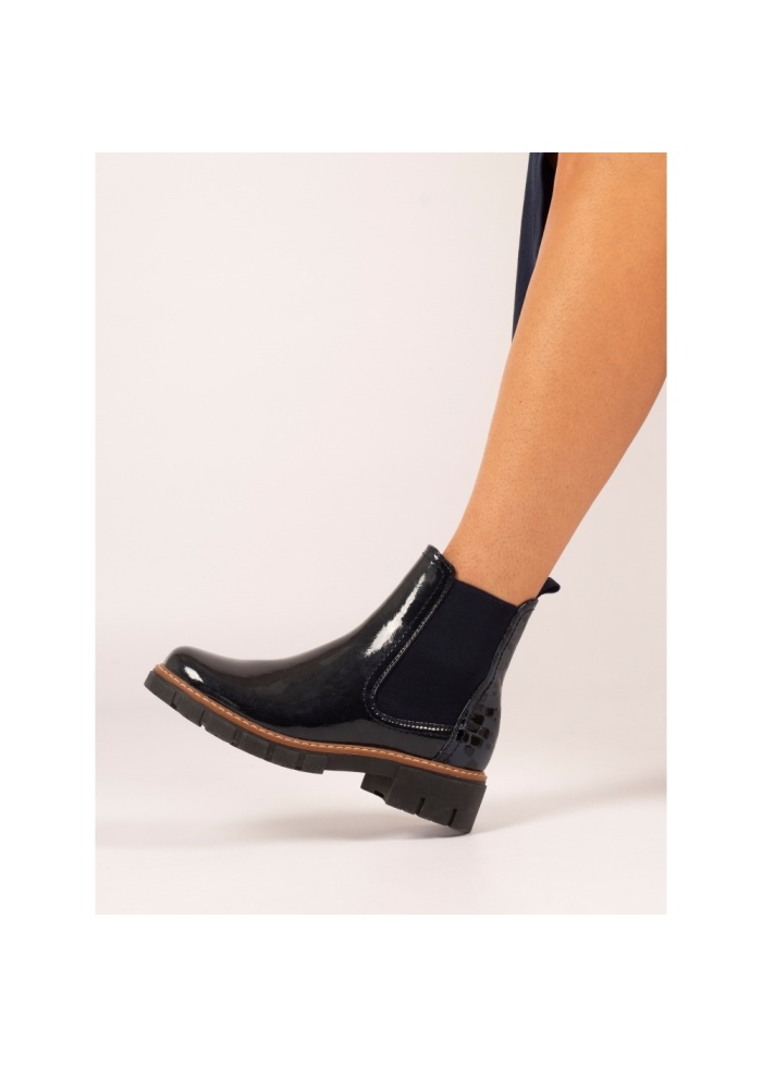 Lunar | Peace Navy Ankle Boot