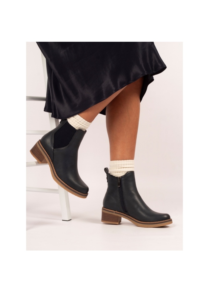 Lunar | Conrad Navy Ankle Boot