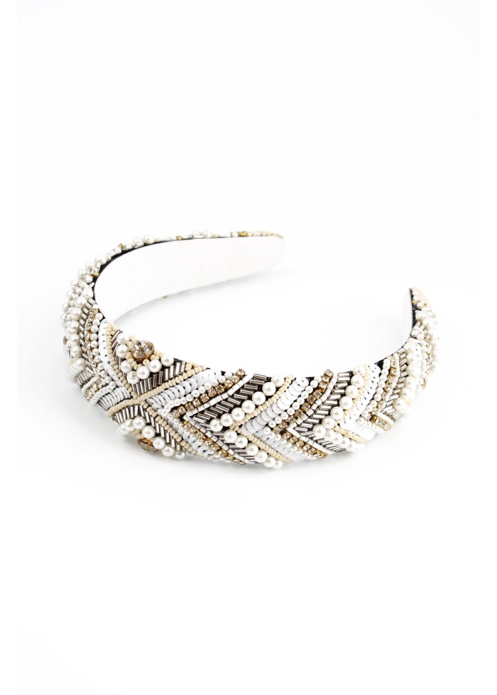 MyDoris | Silver & Pearl Hairband