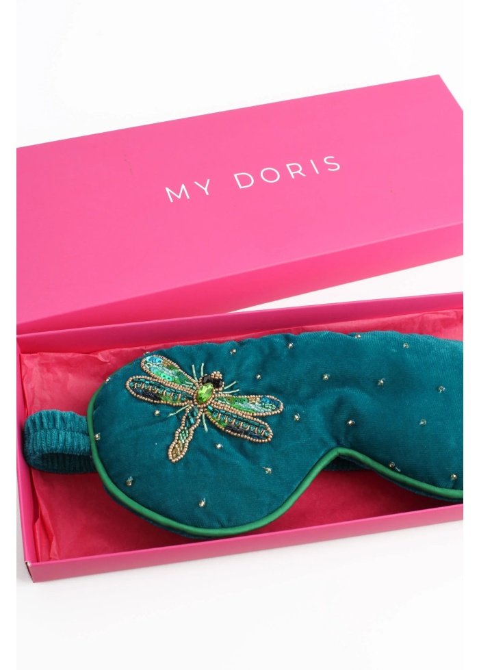 MyDoris | Blue Dragonfly Sleep Mask