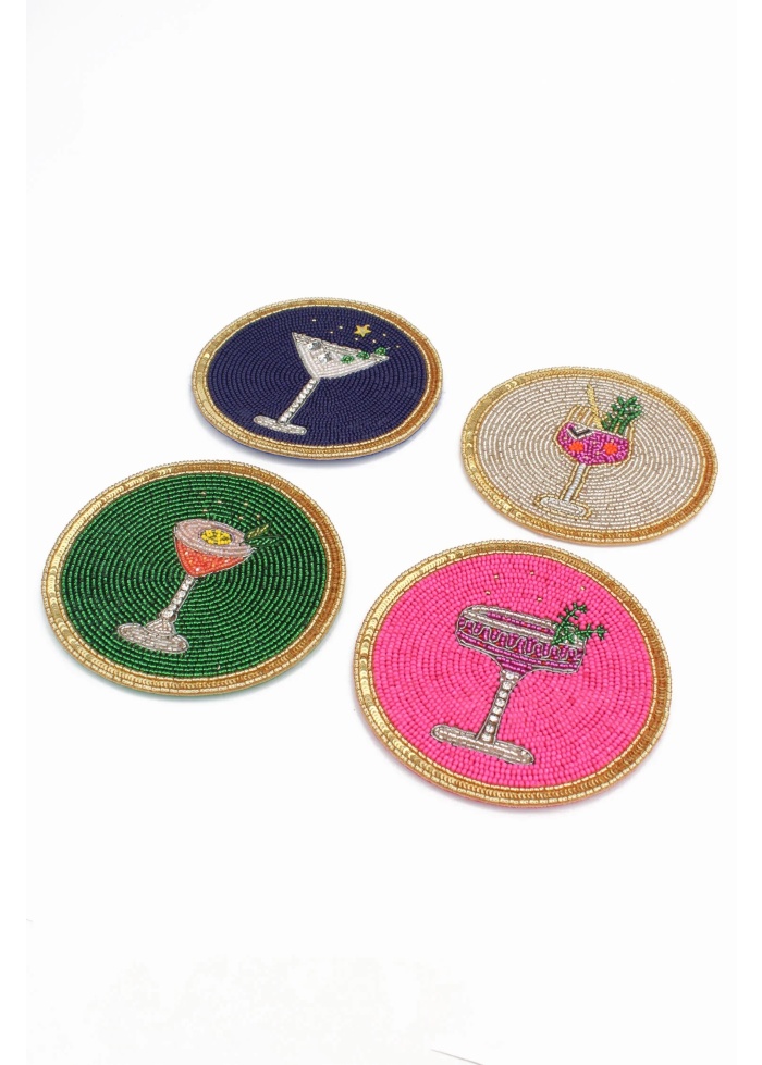 MyDoris | Winter Cocktail Coasters
