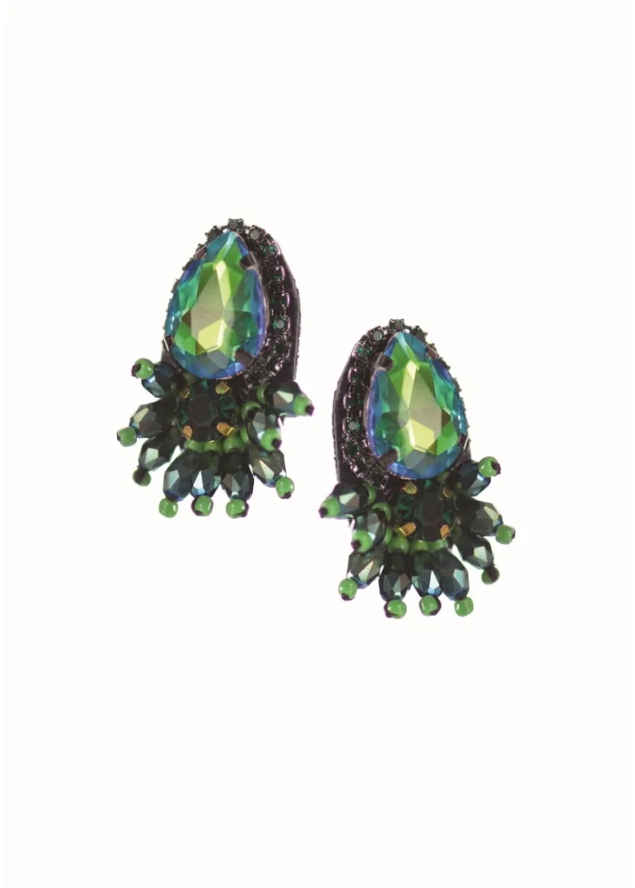 IvyPark | Peardrop Cluster Earrings
