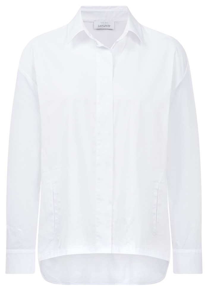 Just White | Pocket Shirt