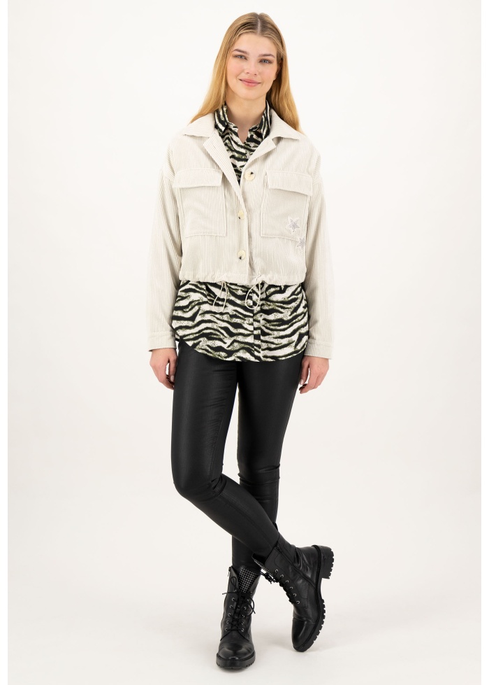 Just White | Cord Jacket