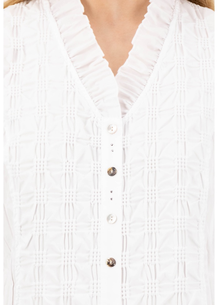 Just White | Stretch Shirt