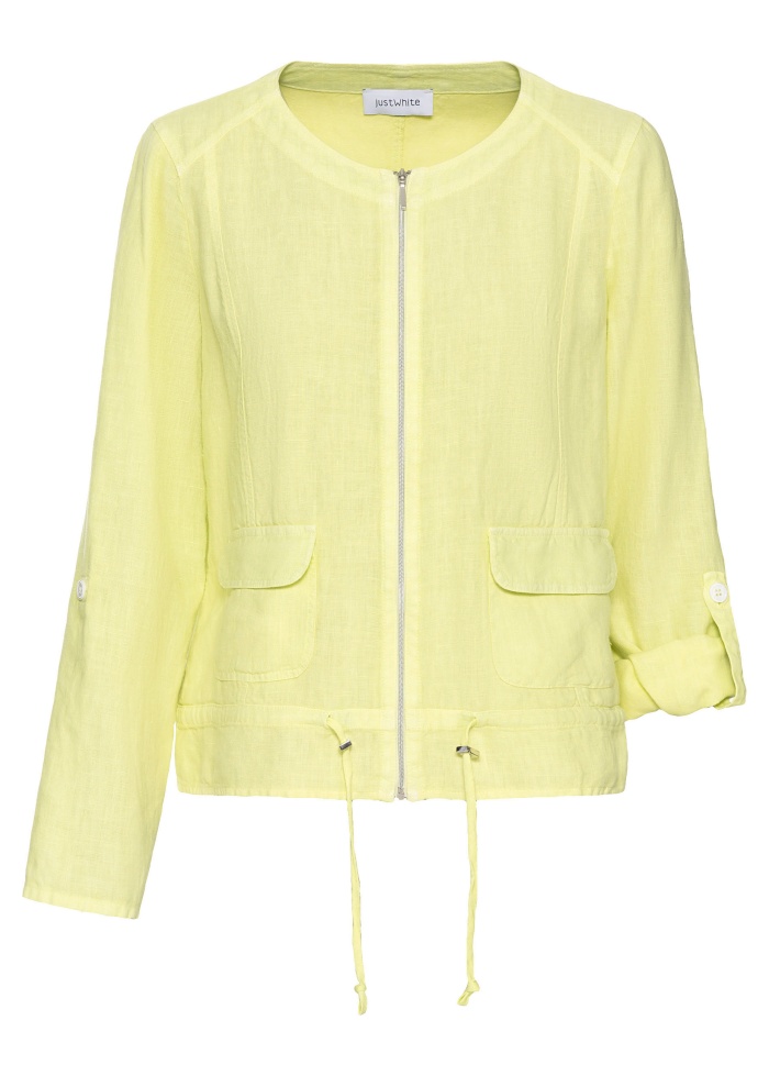 Just White | Linen Jacket