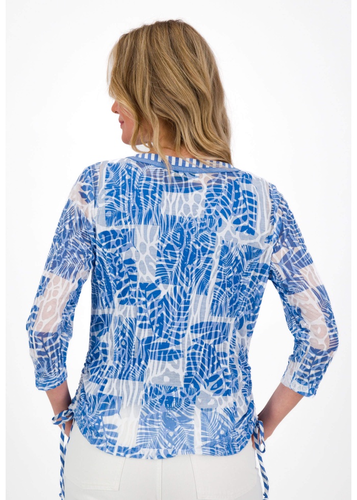 Just White | Tie Detail Top