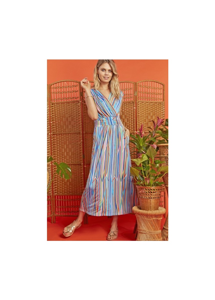 Onjenu | Karly Maxi Sunset Blue
