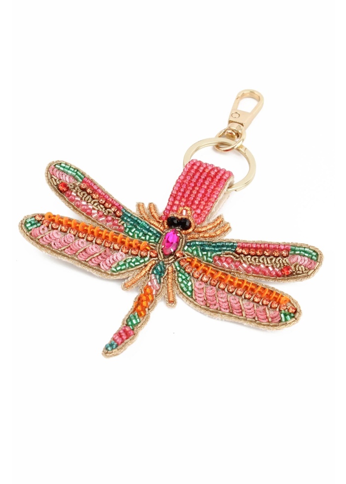 MyDoris | Pink Dragonfly Keyring
